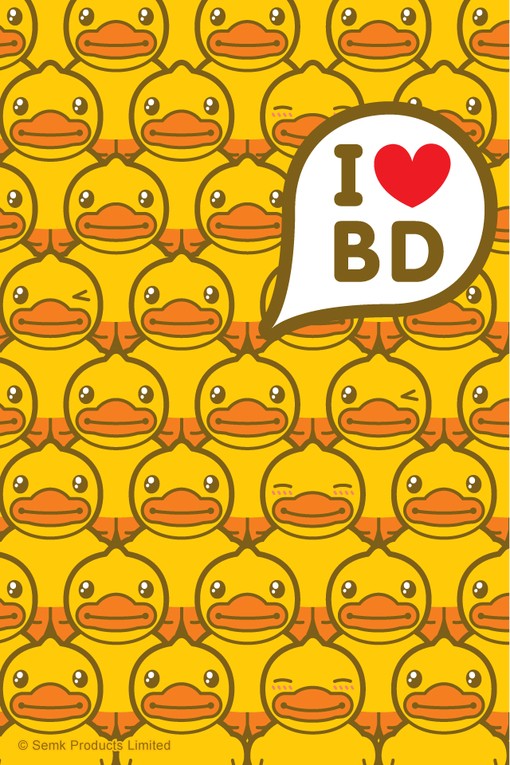 b.duck 手机壁纸.