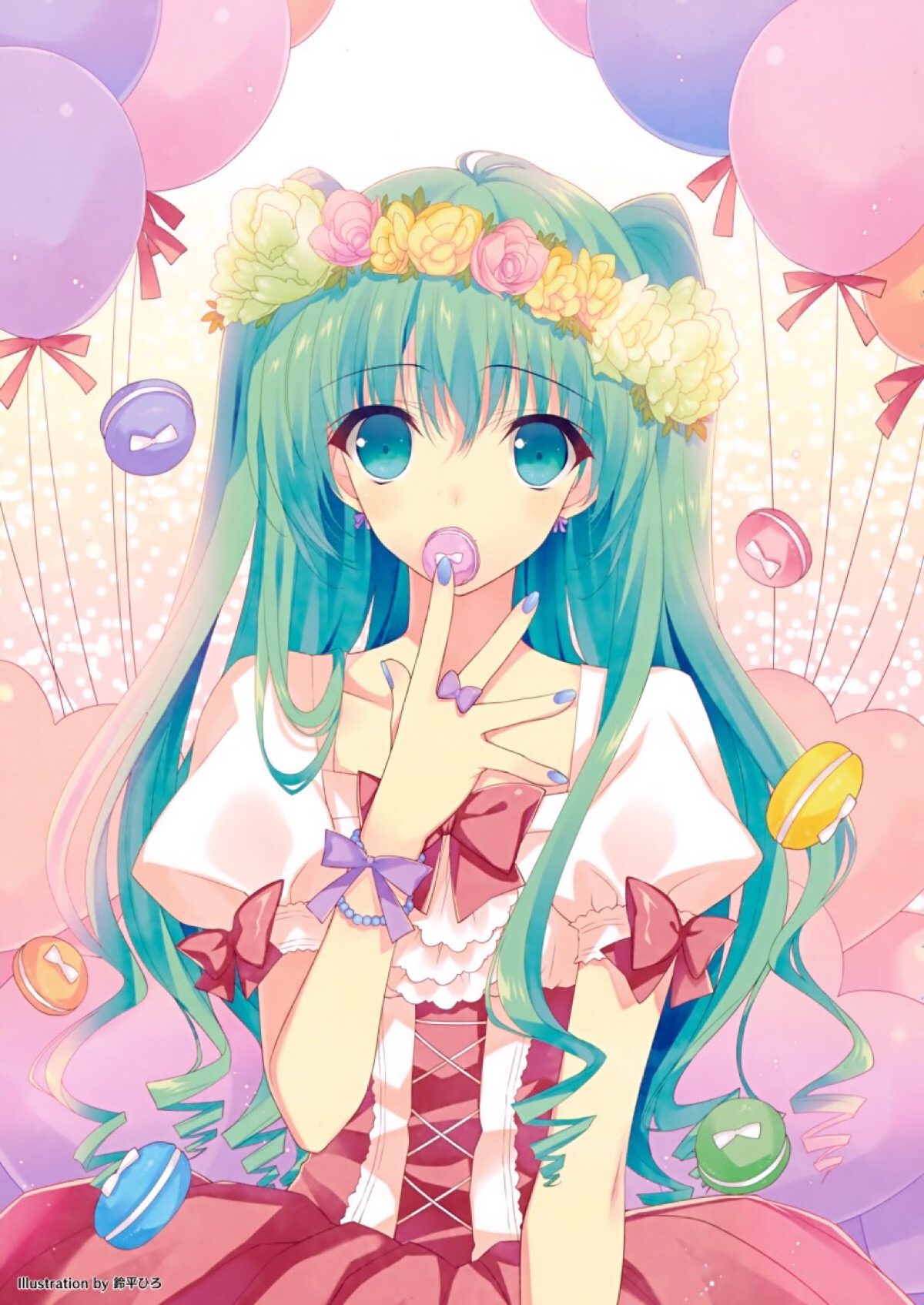 动漫女生 初音