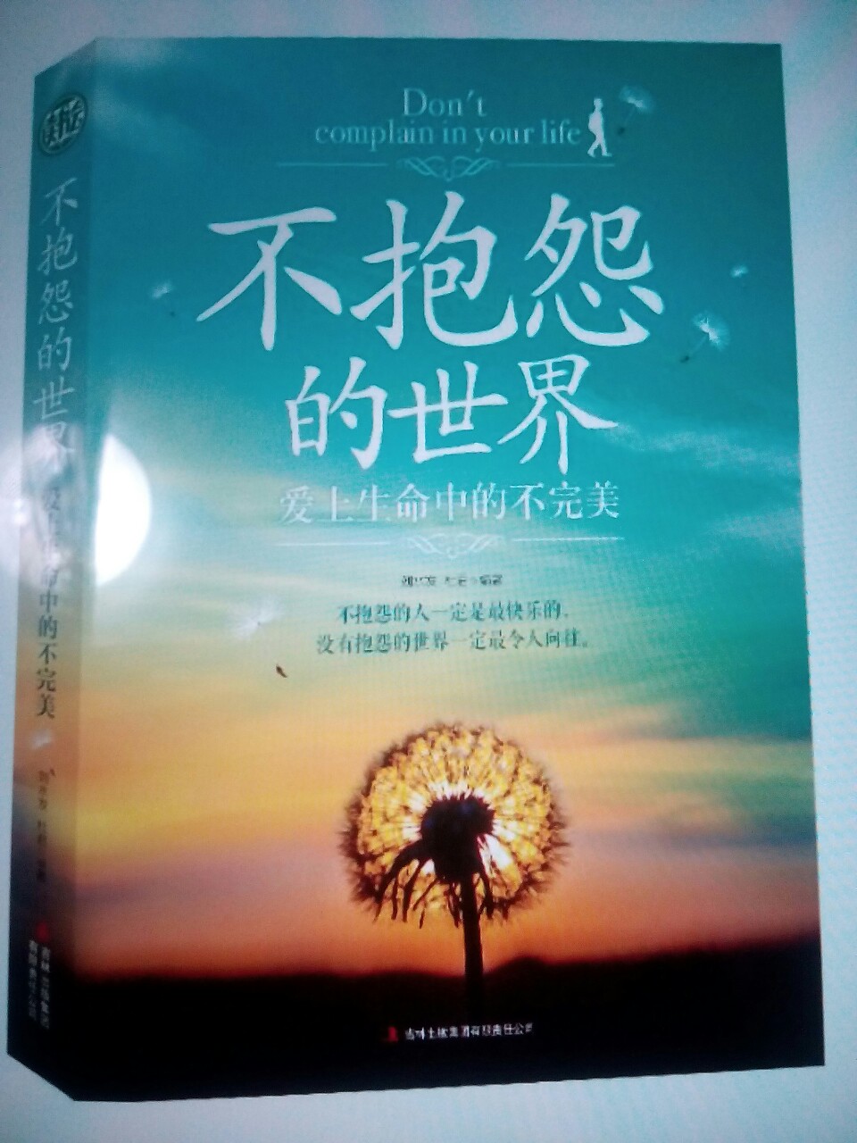 《不抱怨的世界》是一本由美国作家威尔·鲍温写的心灵励志书.