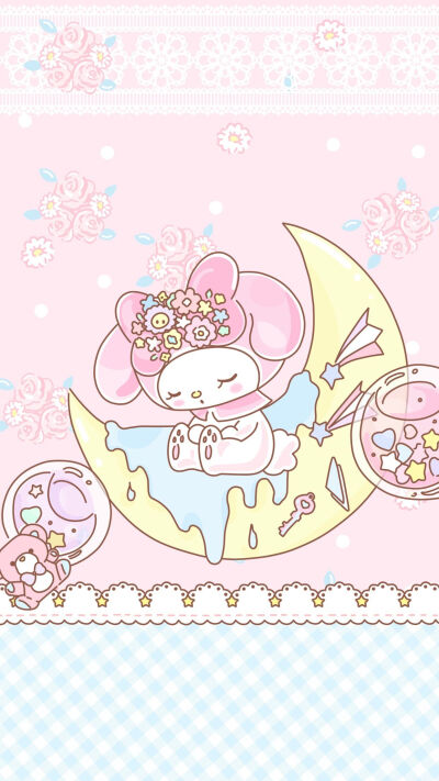 【壁纸】壁纸◎hallo kitty,my melody