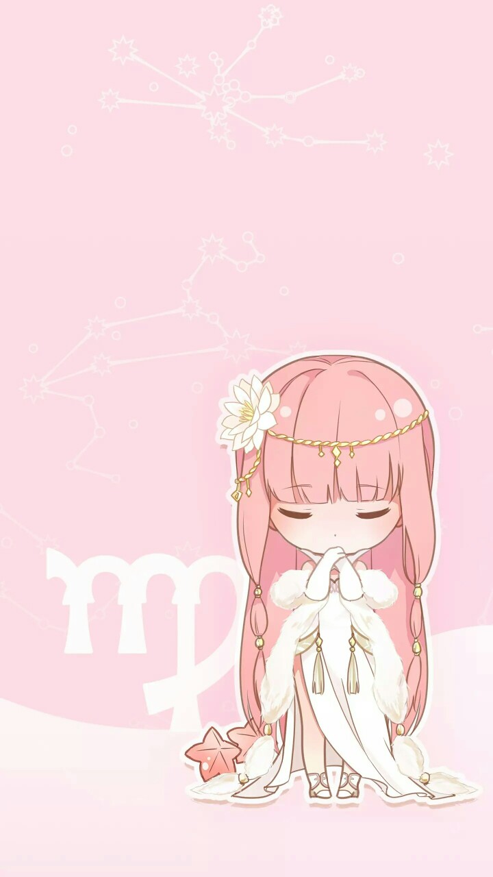 暖暖q版星座壁纸之处女