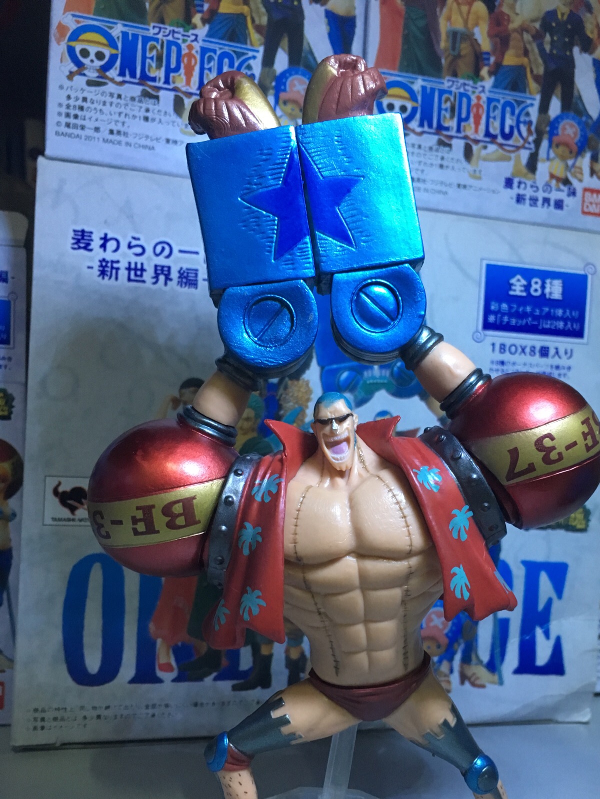 手办 海贼王全员 两年后霸气回归 one piece 弗兰奇