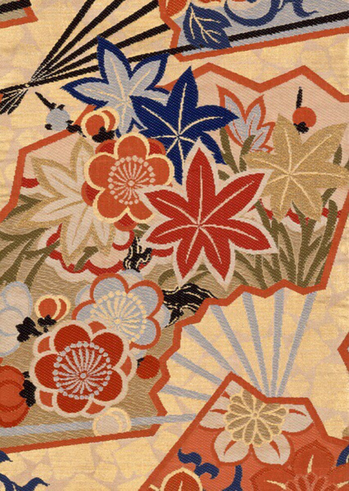 日本传统织物纹样
