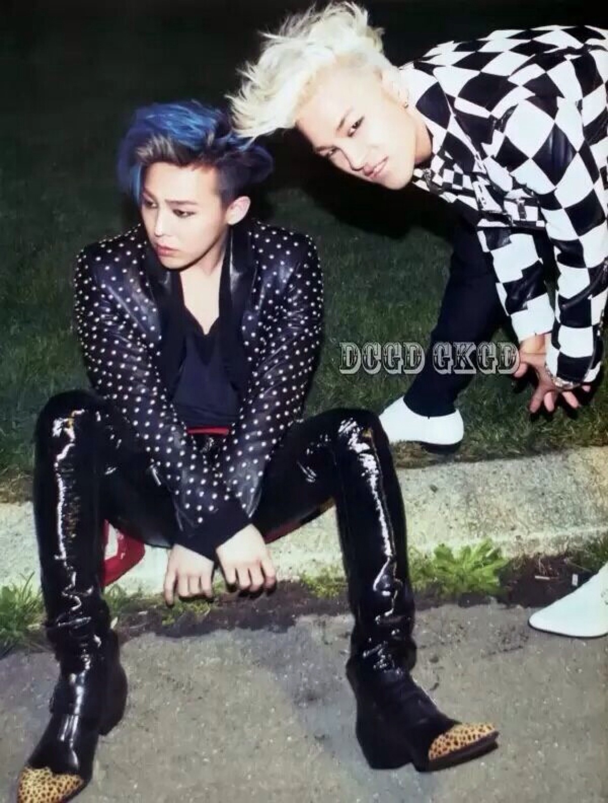 权志龙 gd 东永裴 sol 竹马#参加时装秀的他们 志龙阿 得看看永裴阿