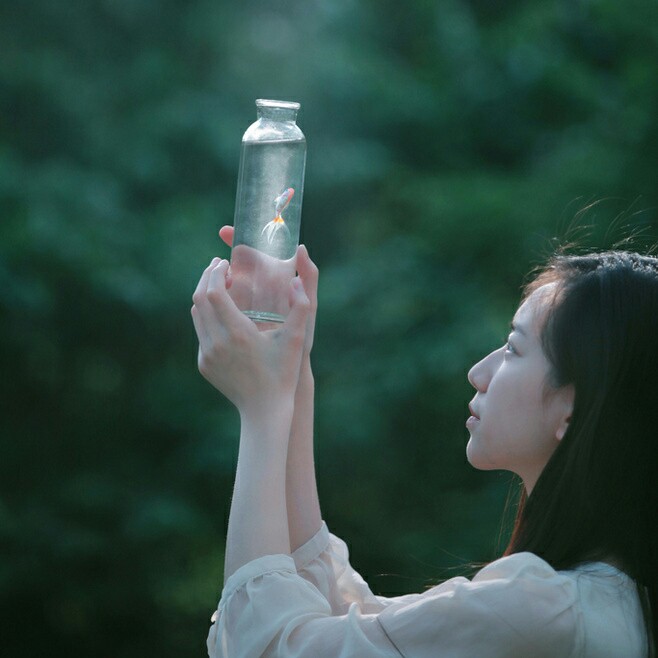 女生,小清新,气质,头像,女头,森女,森系,意境,治愈系,自截头像 by时疚