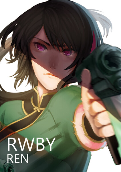 动漫 插画 封面 头像 人物 p站 二次元 壁纸 原创 rwby ren id=