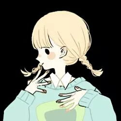 二次元动漫美图 组图头像 情侣头像 群头像 少女