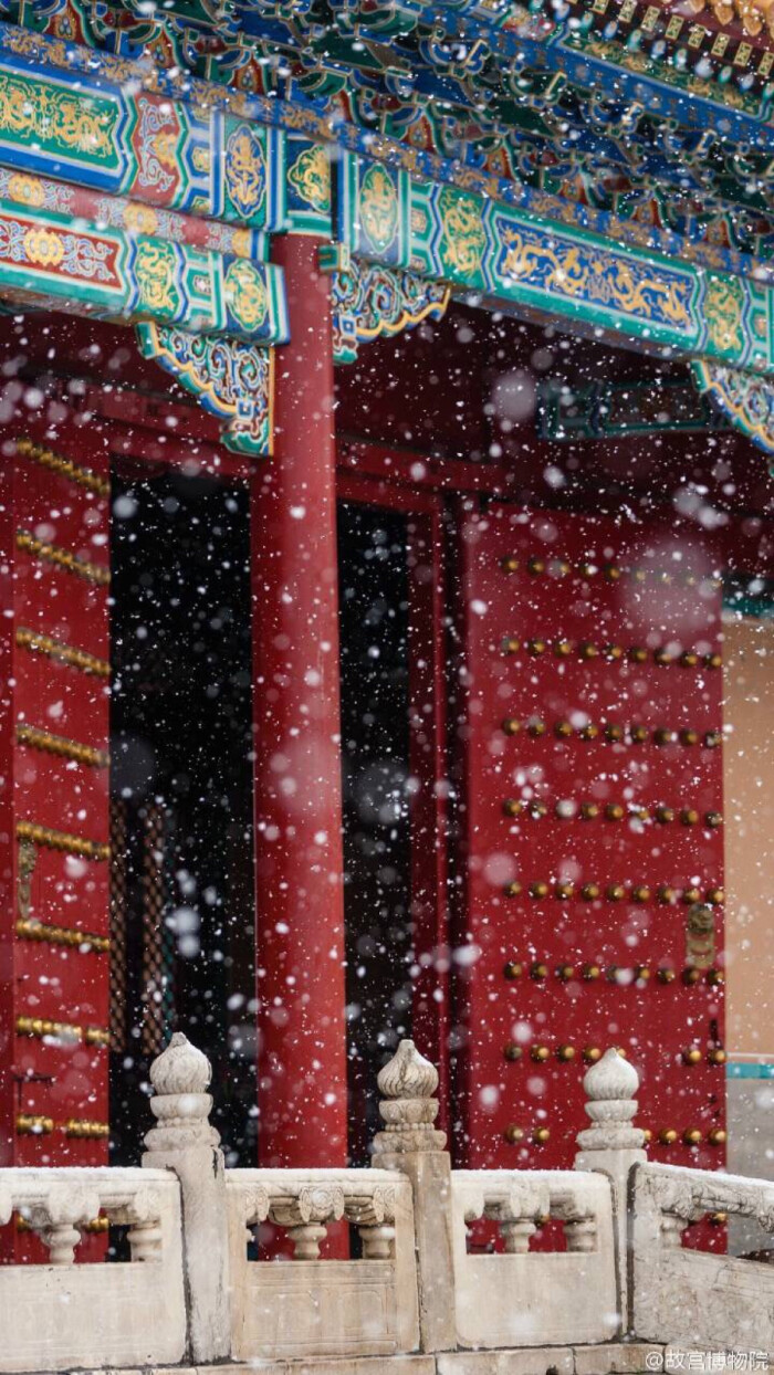 故宫 紫禁城 千年 美景 初雪 北京 壁纸