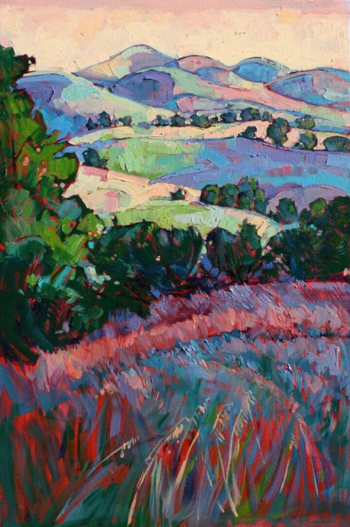 印象派美国画家erin hanson