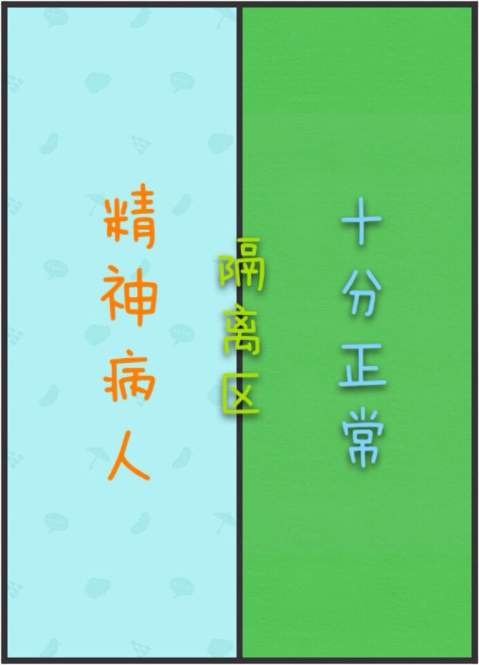 聊天隔离背景越聊越开森