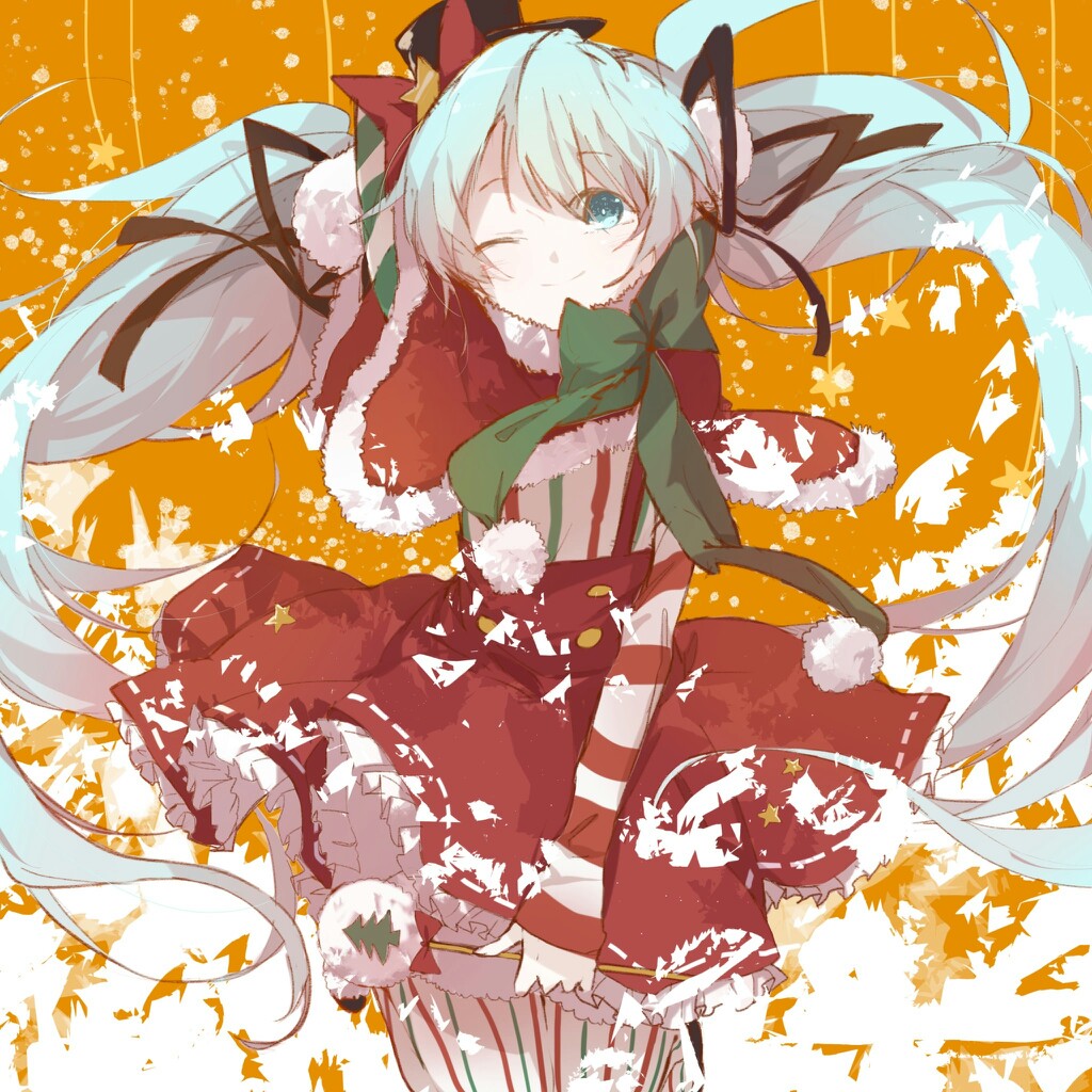 初音未来 歌姬 动漫 二次元 萌 可爱 唯美 梦幻 头像 女生 美少女 权