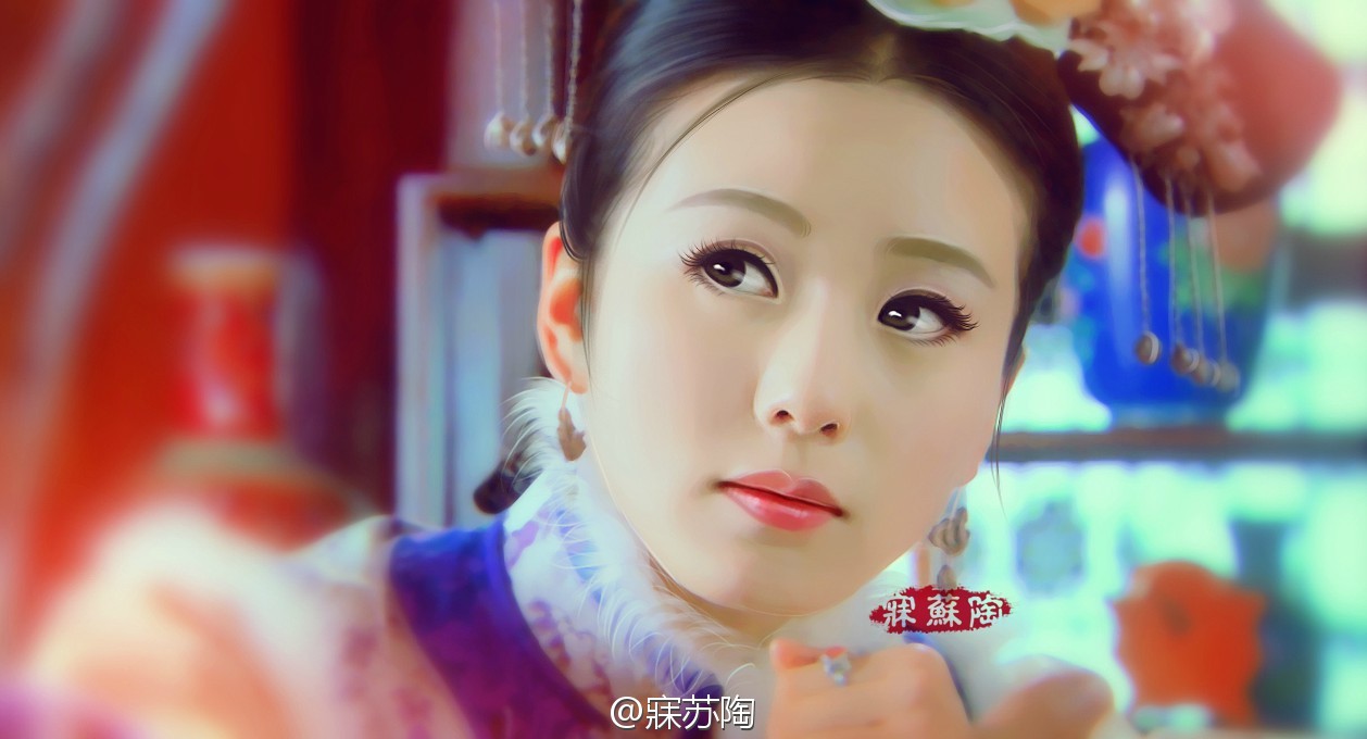 【刘诗诗】 q版手绘 步步惊心 若曦