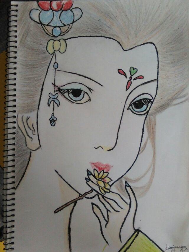 古风彩铅