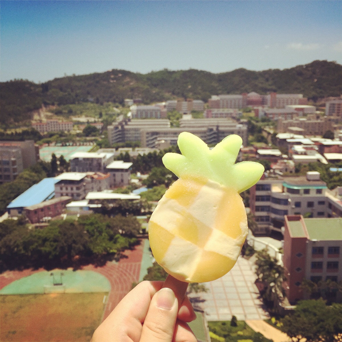 菠萝冰棒!夏天的味道