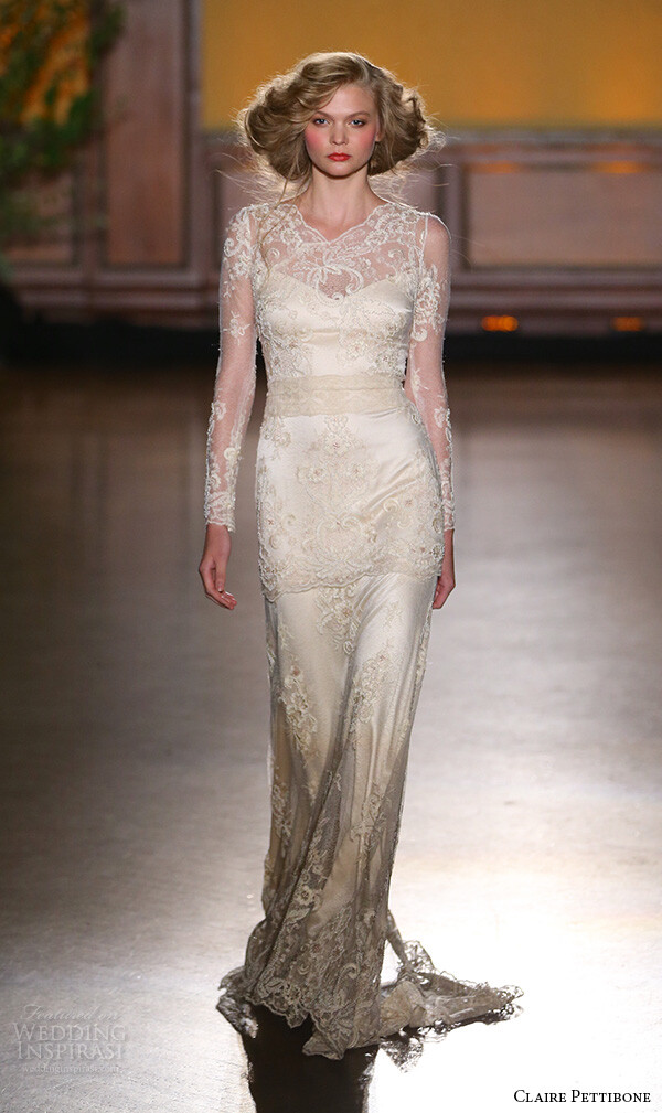 claire pettibone 2016秋冬系列婚纱秀