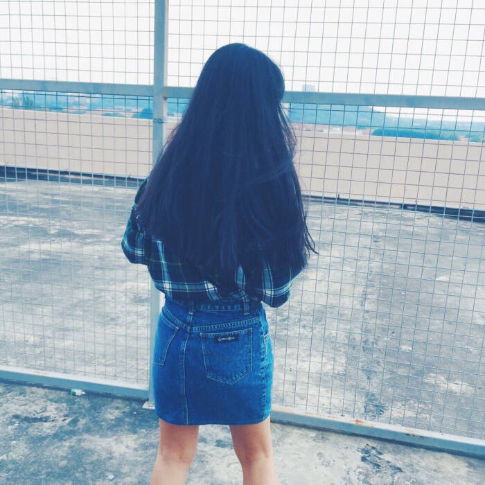 女生头像 唯美 背影 意境 高清