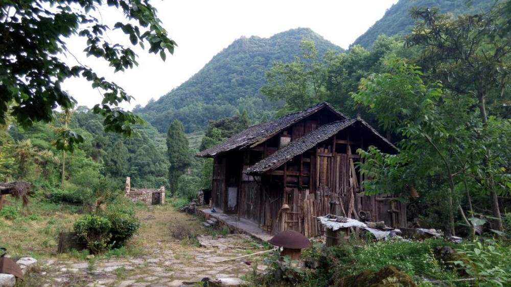堆糖遇见坚果#丛林深处有人家·贵州大山深处的一户人家,仅仅只有一