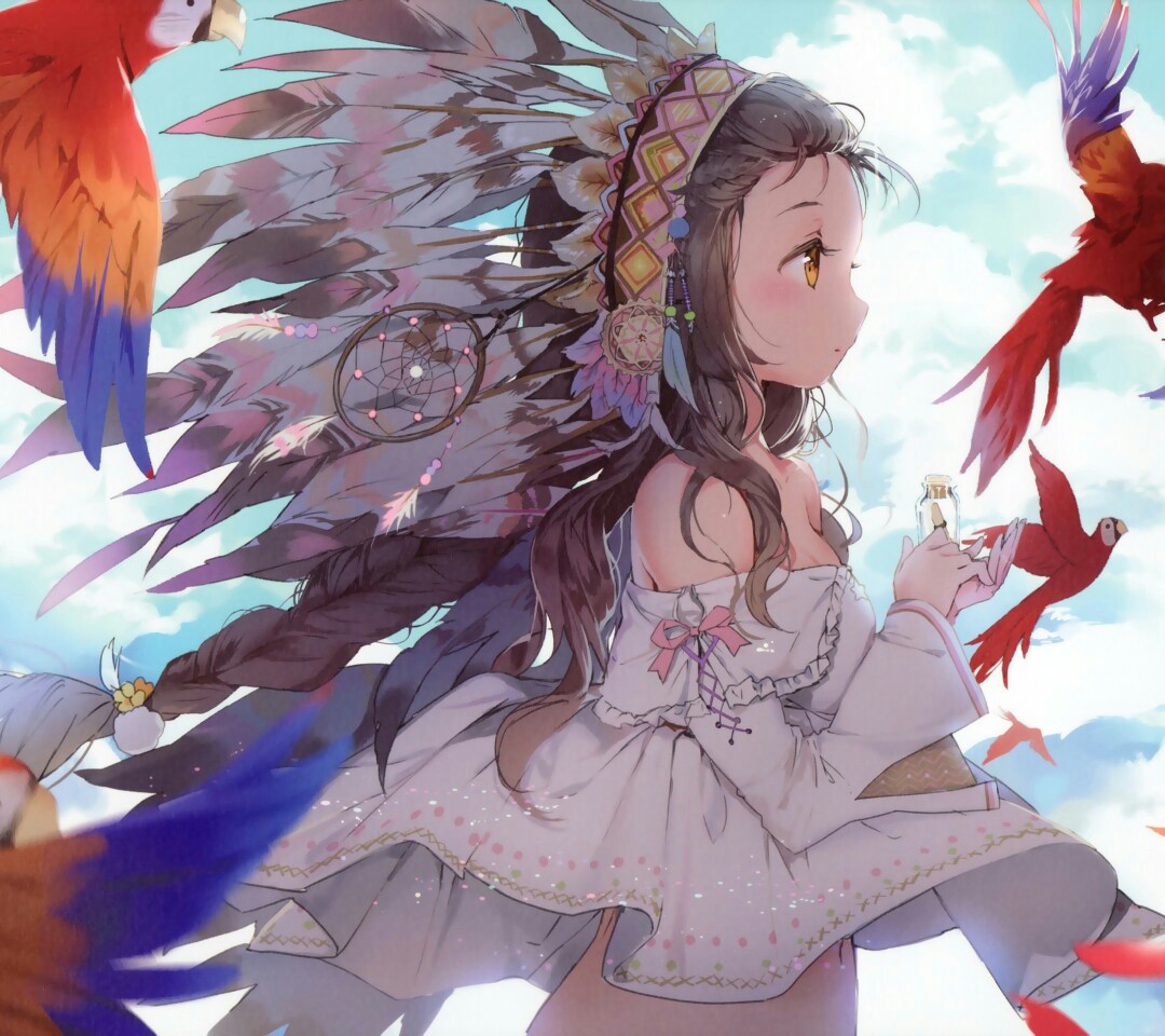 印第安少女,二次