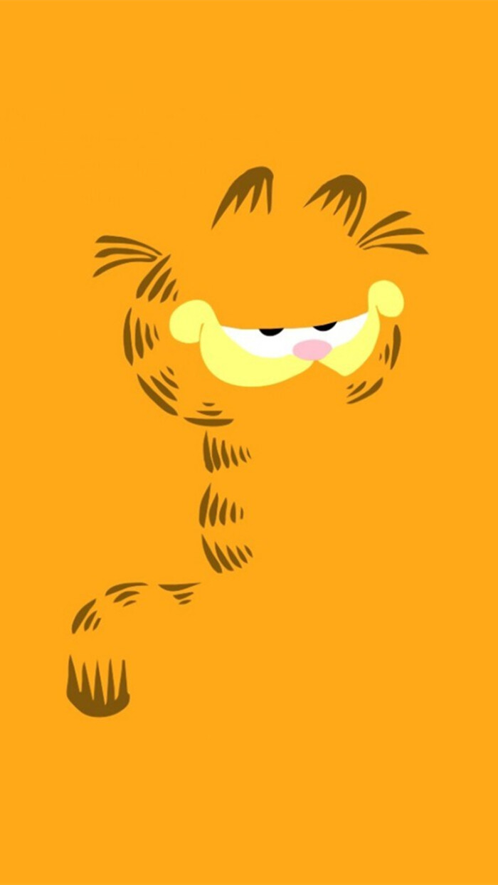 iphone 壁纸 加菲猫 garfield