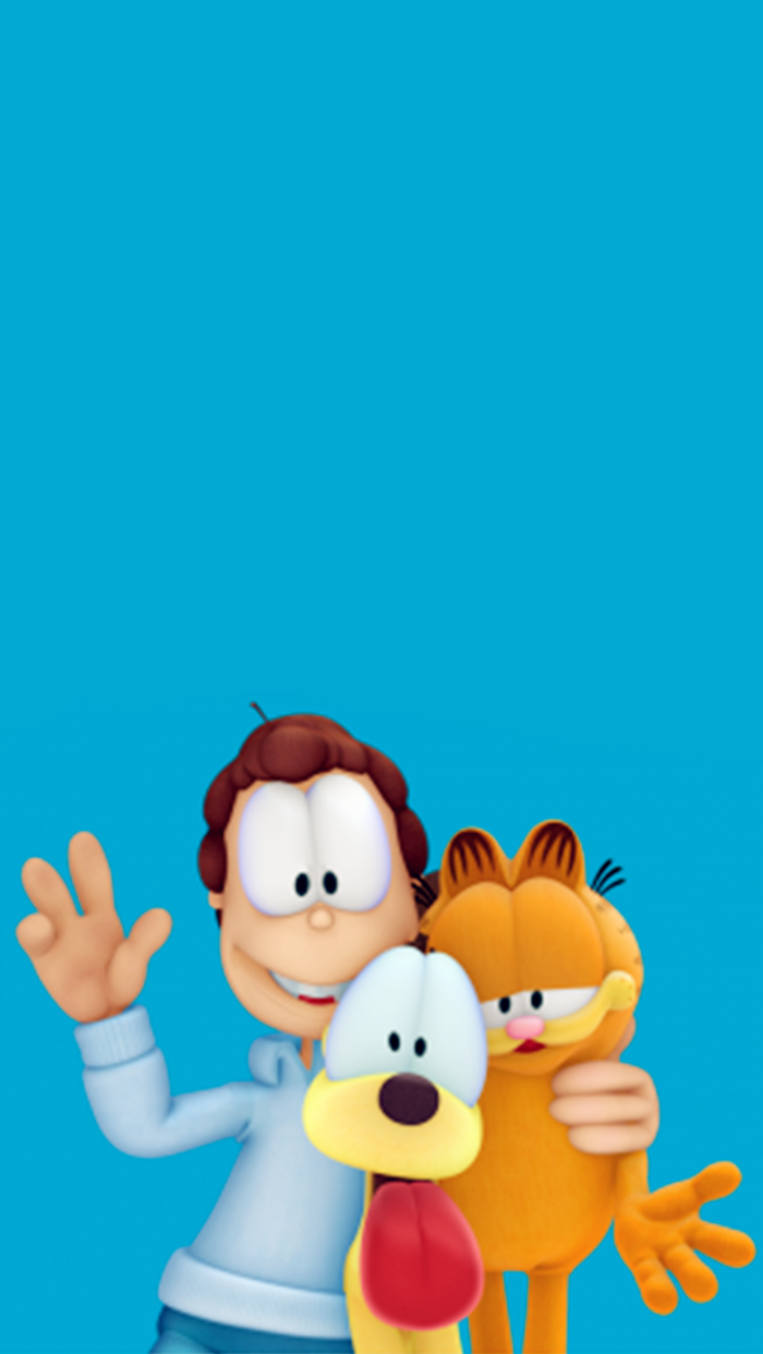 iphone 壁纸 加菲猫 garfield