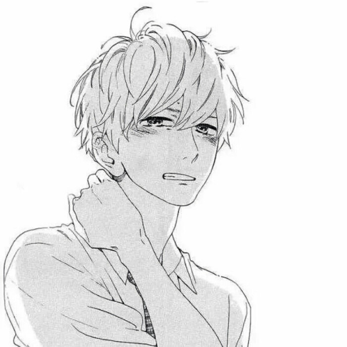 动漫头像#纯色#动漫男头#二次元