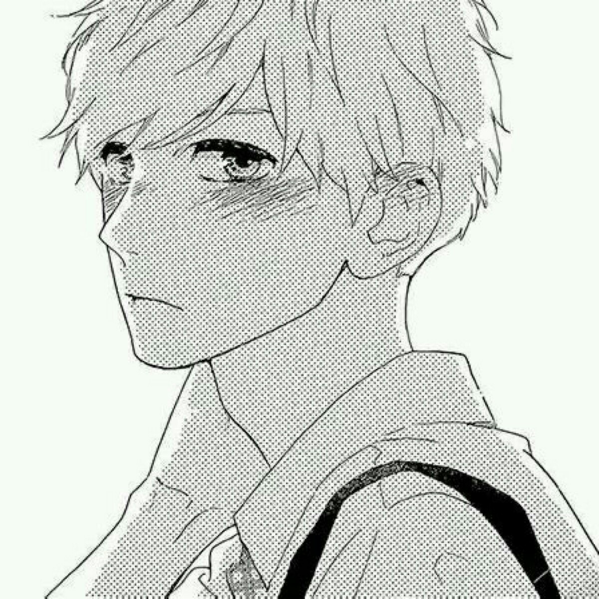 动漫头像#纯色#动漫男头#二次元