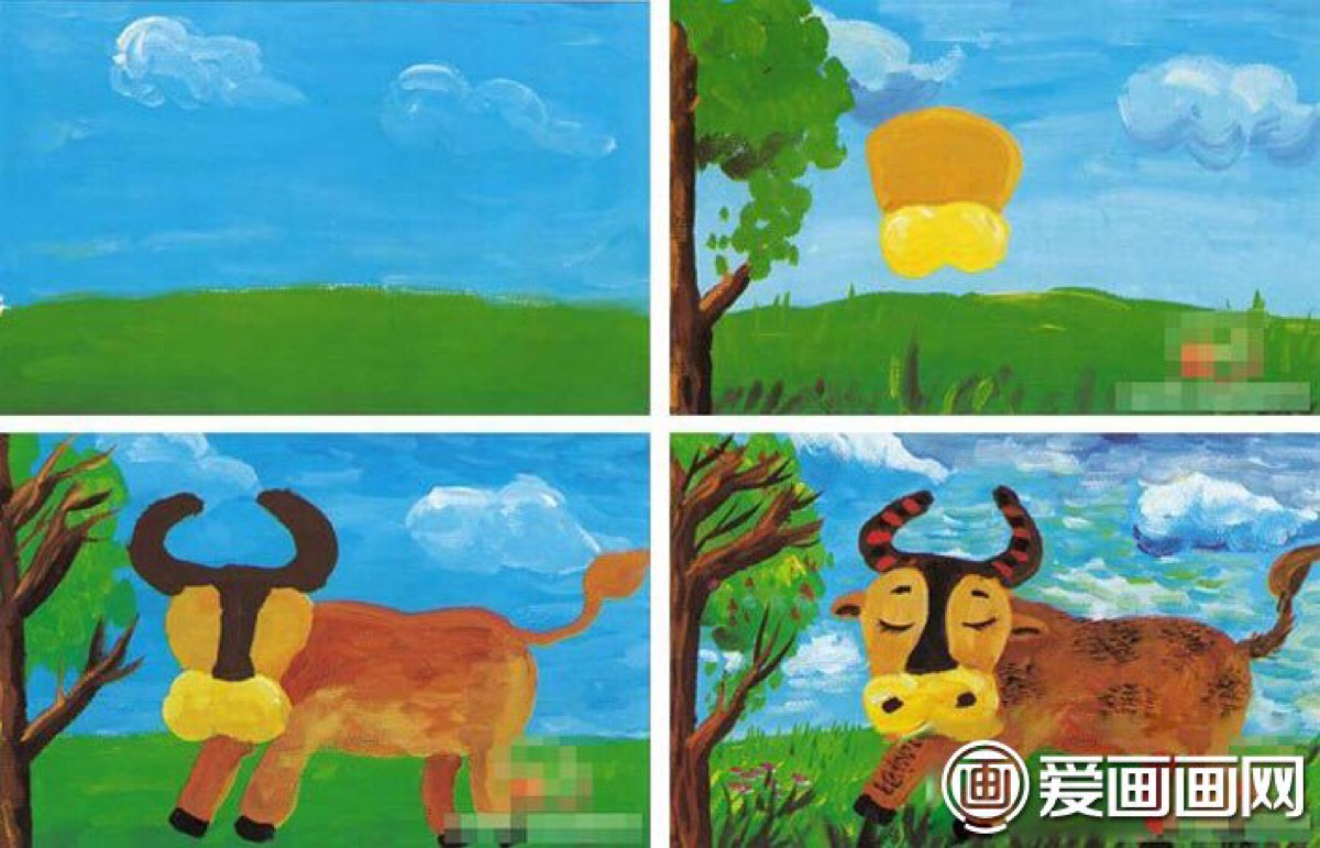 点彩绘画教程