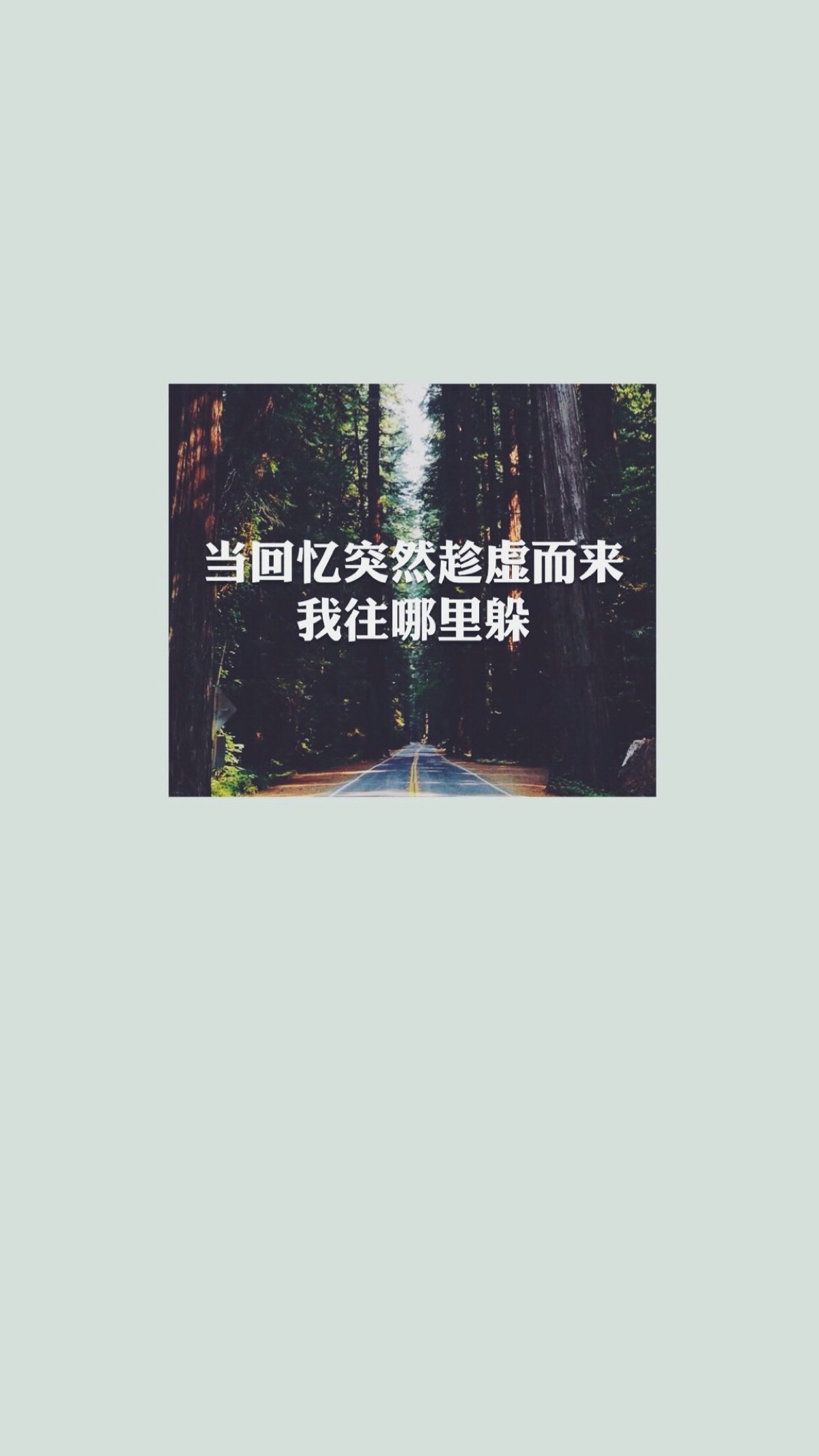 歌词壁纸郑恺《时光倒回》