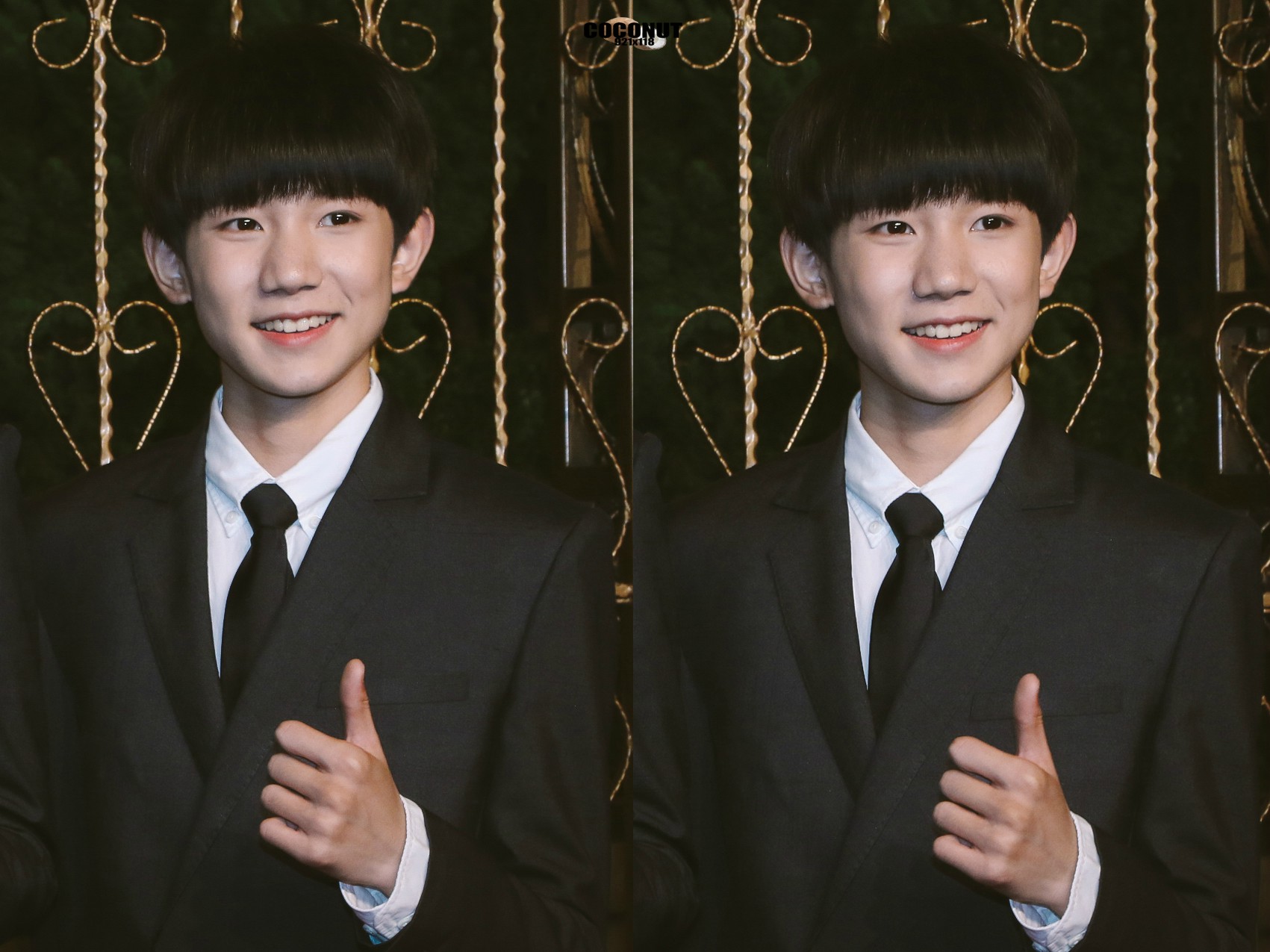 tfboys王源 151008 ah婚礼红毯 cr:coconutboys