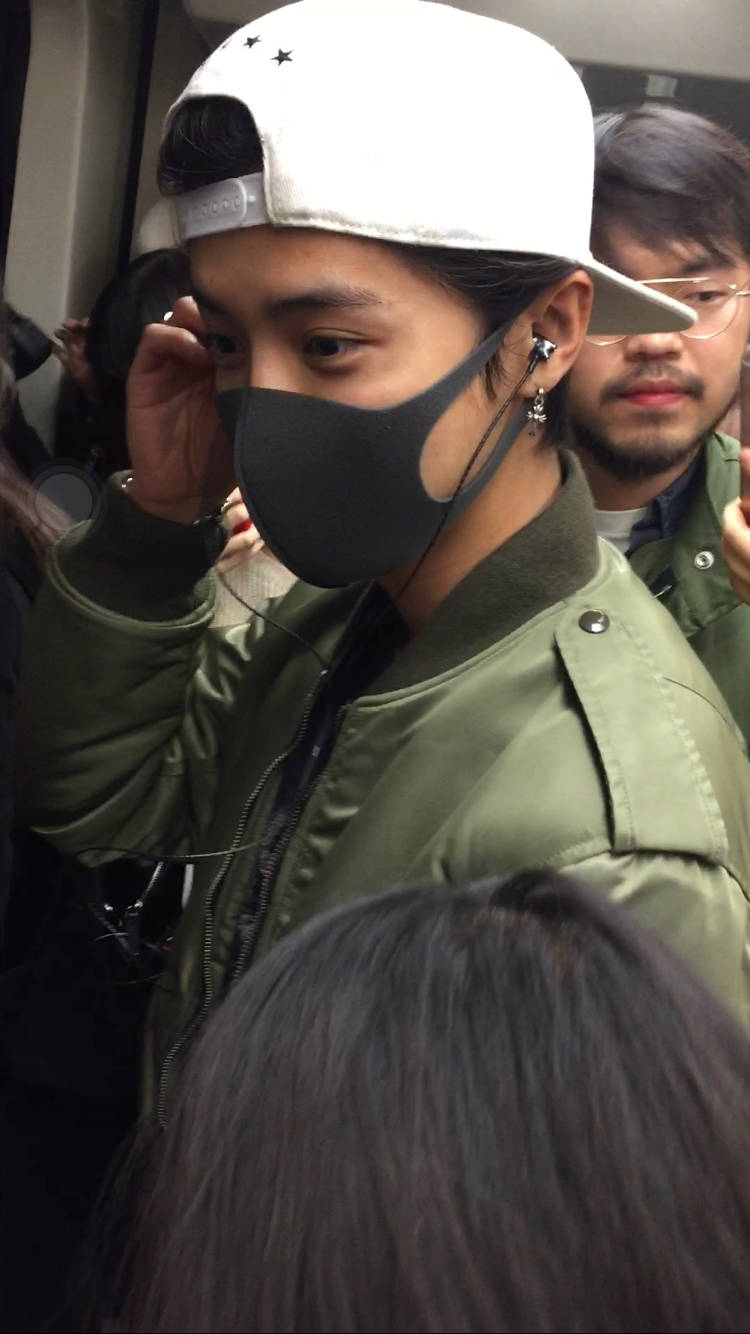 鹿晗～北京机场-墨尔本20151121