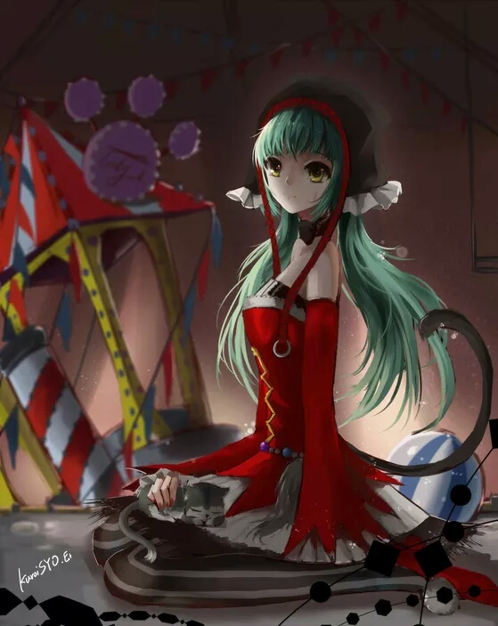 小红帽 初音未来 miku 虚拟歌姬 童话