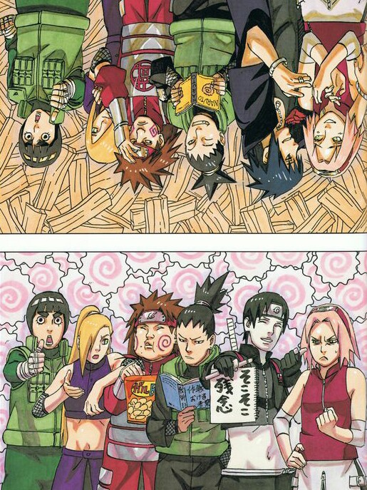 naruto -ナルト- 《火影忍者》 原画 #岸本齐史# 剧场版忍者之路