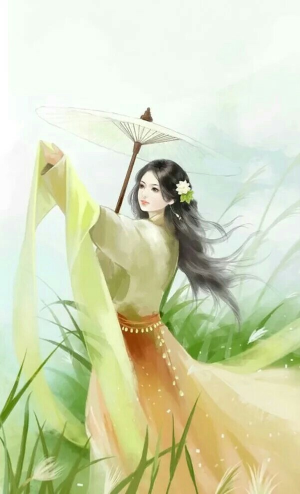美丽的古风女子