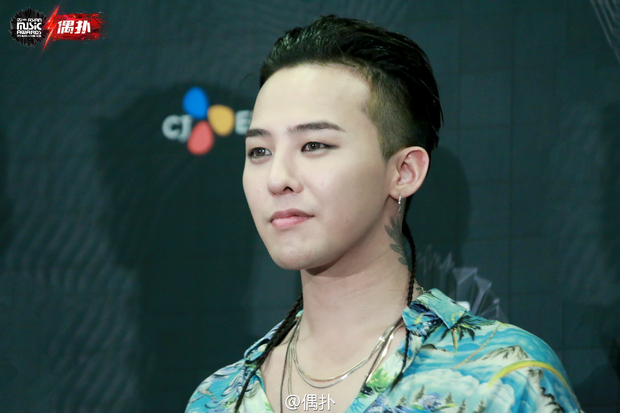 cute 权志龙 gd 款鸡涌 g-dragon 20151202mama 龙哥的笑颜,你值得