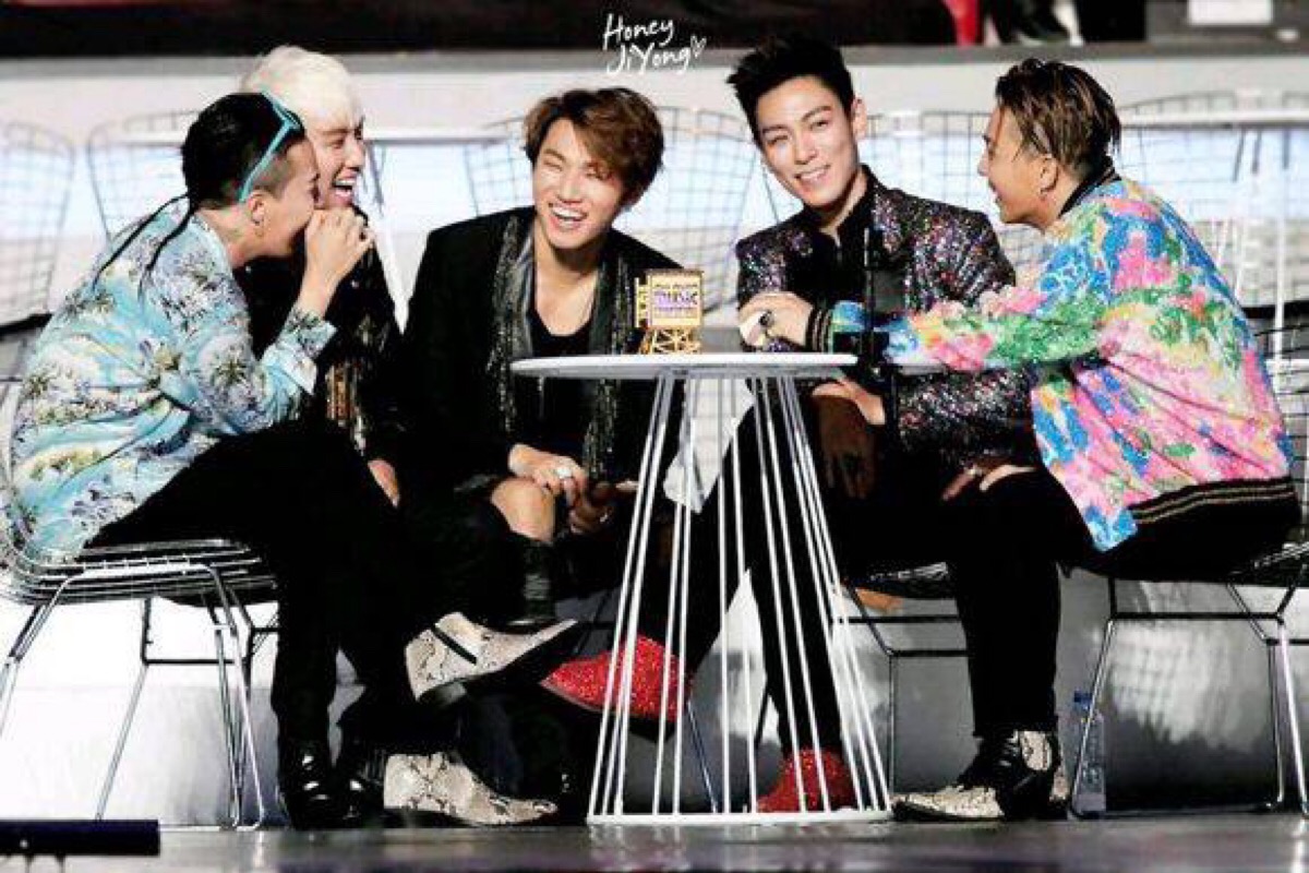 bigbang# 耀眼的五个人!