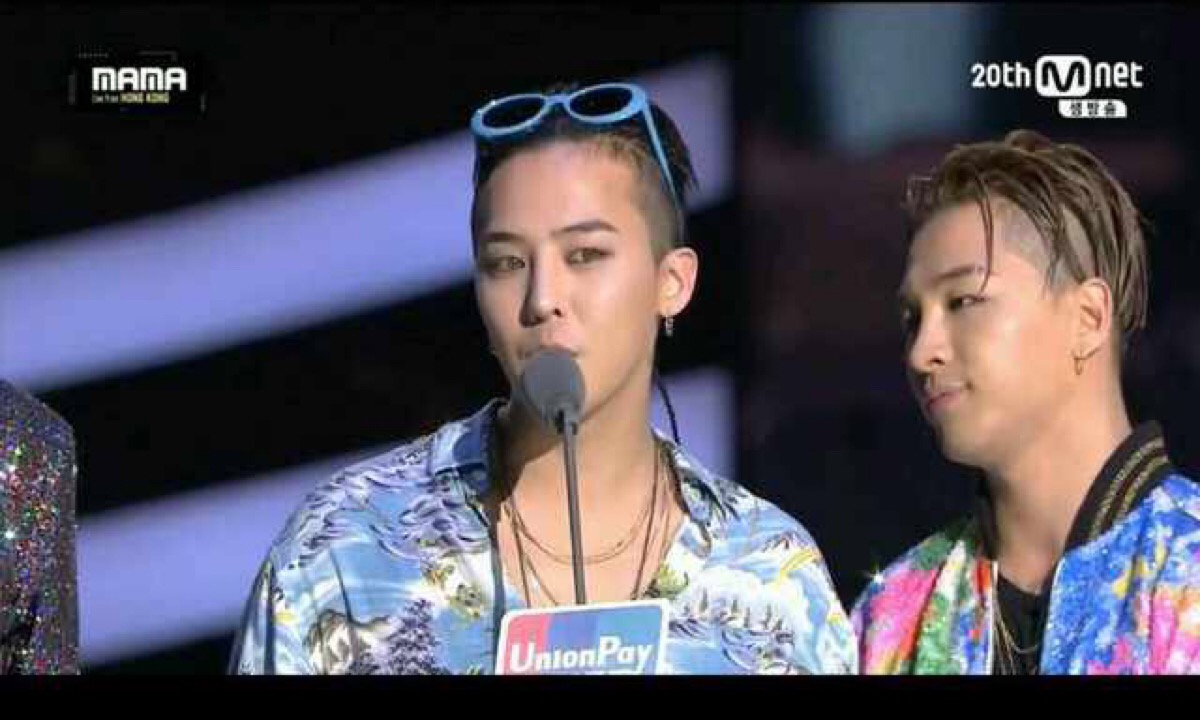 bigbang gdragon 权志龙 东永裴mama2015