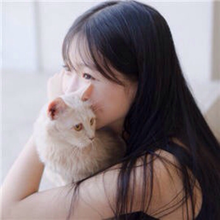 【带宠物】女生头像,抱动物可爱唯美伤感霸气by沐晴