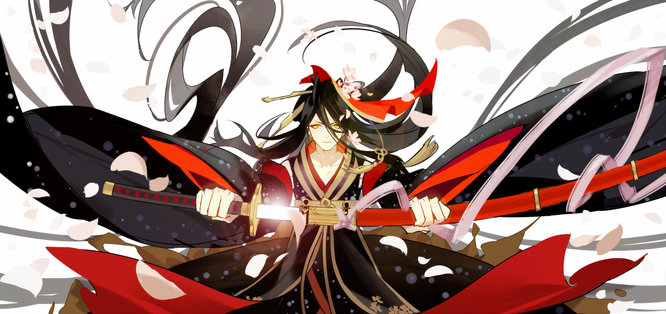 刀剑乱舞#太郎太刀# 转自lofter,@-怒罗蛮荒