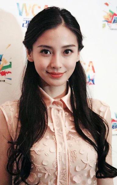 我的女神angelababy baby一笑解千愁 欧尼angelababy颖