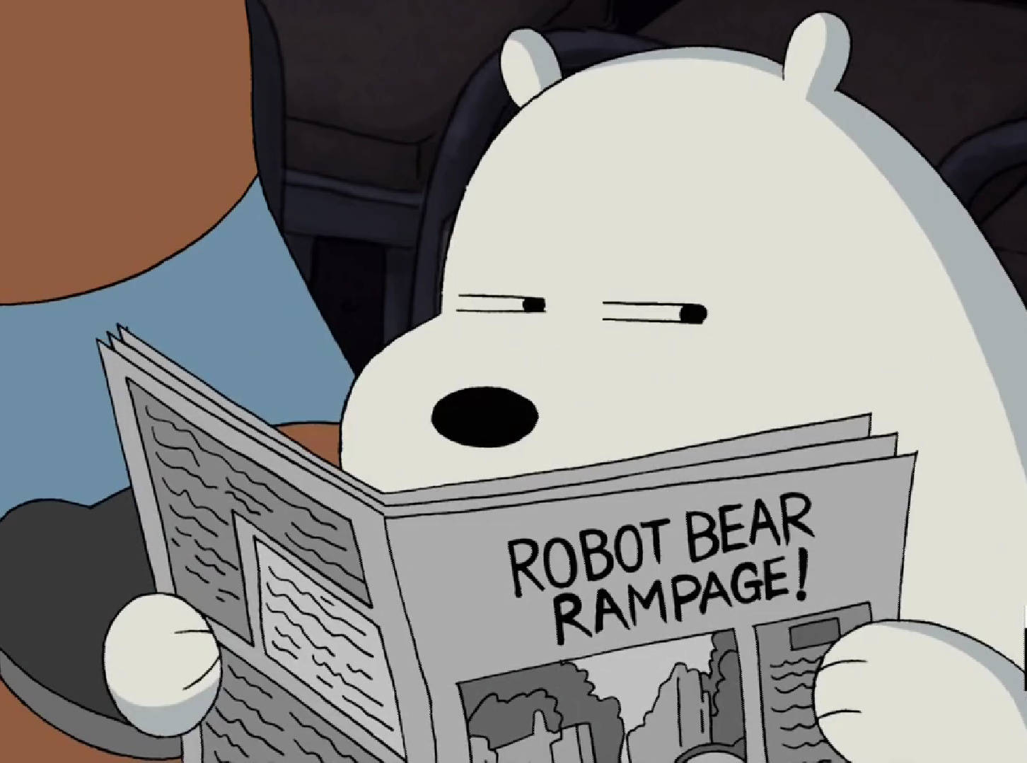 we bare bears 表情包 图源微博