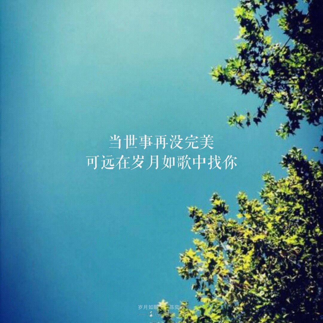 岁月如歌,这是认识你的第四年,喜欢你的第四年.