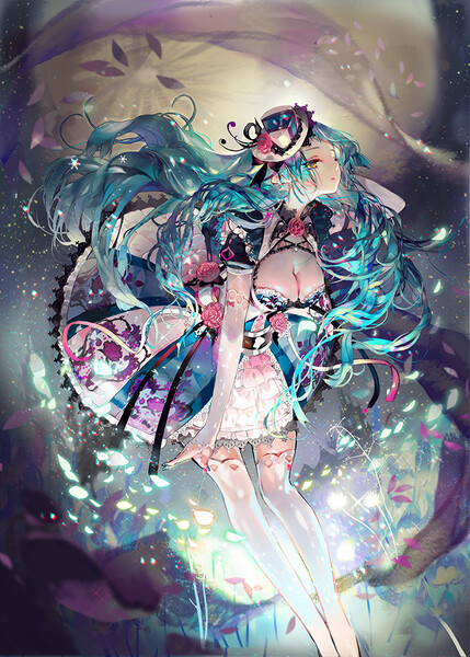 插画 少女 封面 头像 人物 p站 二次元 壁纸 绮丽 d☆lange [pixiv]