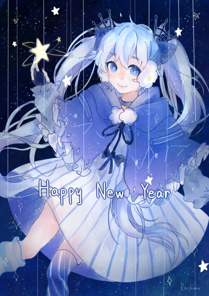 初音未来 动漫美少女 壁纸 插画 封面 美图 v家 p站 板绘 人物 原创
