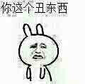 你这个丑东西