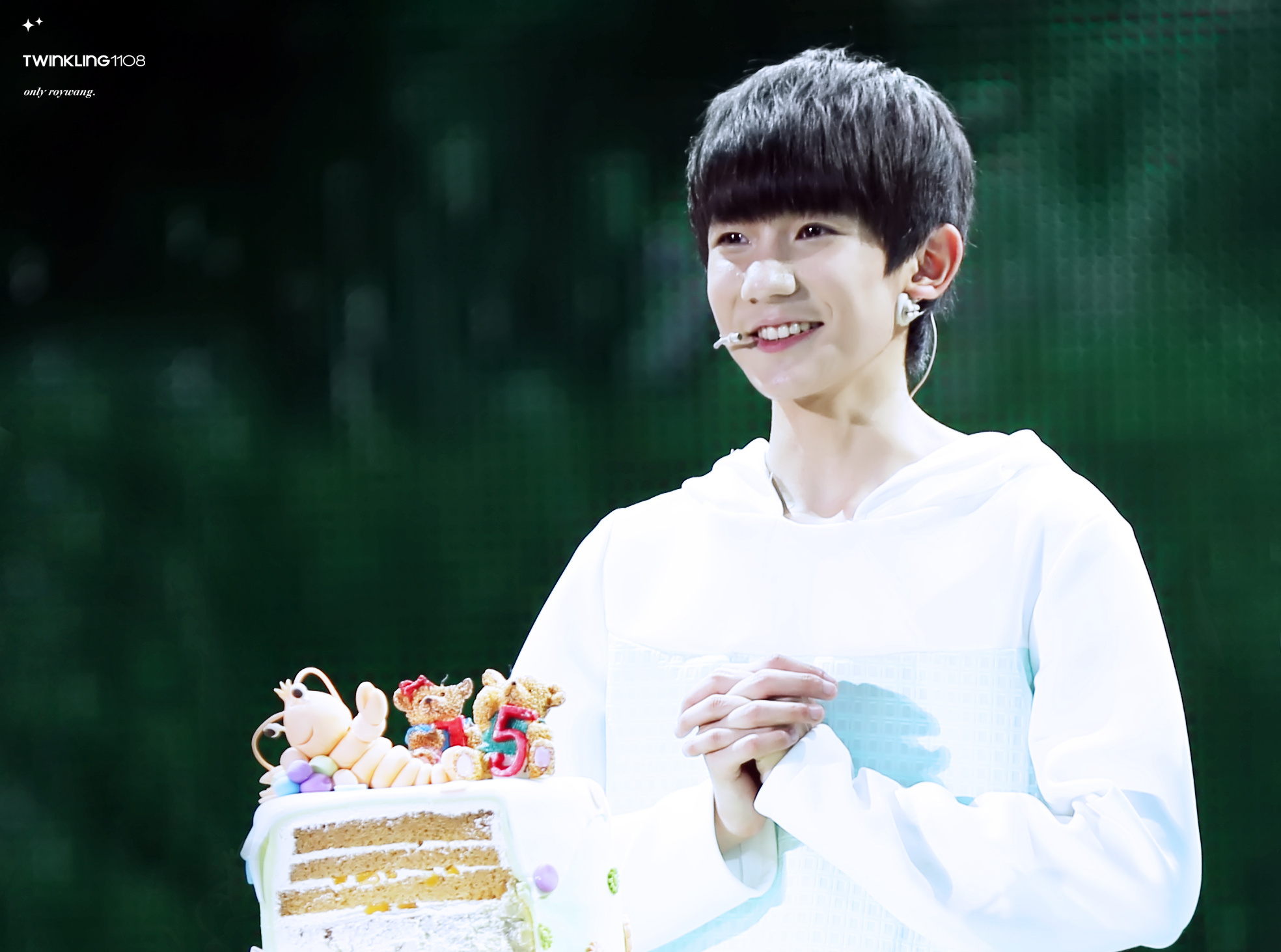 tfboys王源 151108《王源的森林小夜曲》生日会 cr:twinkling1108