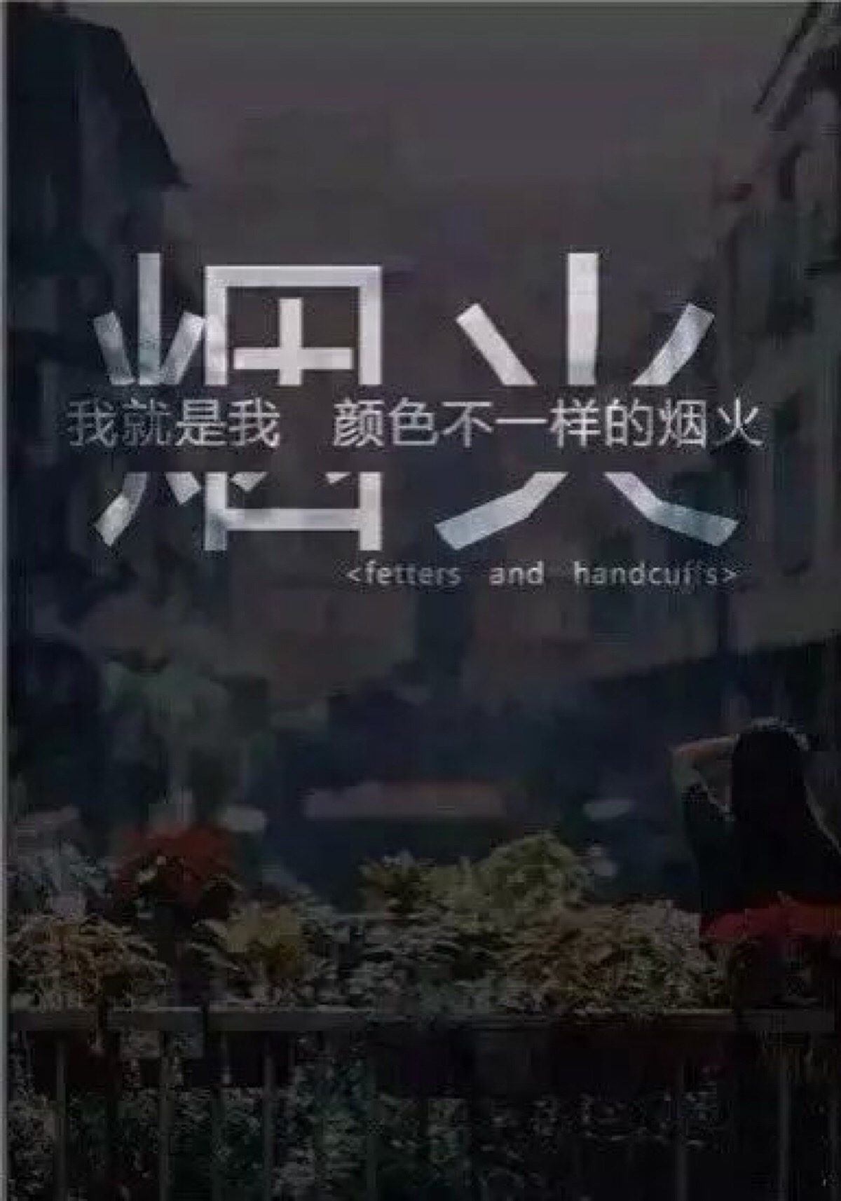 我就是我,是颜色不一样烟火