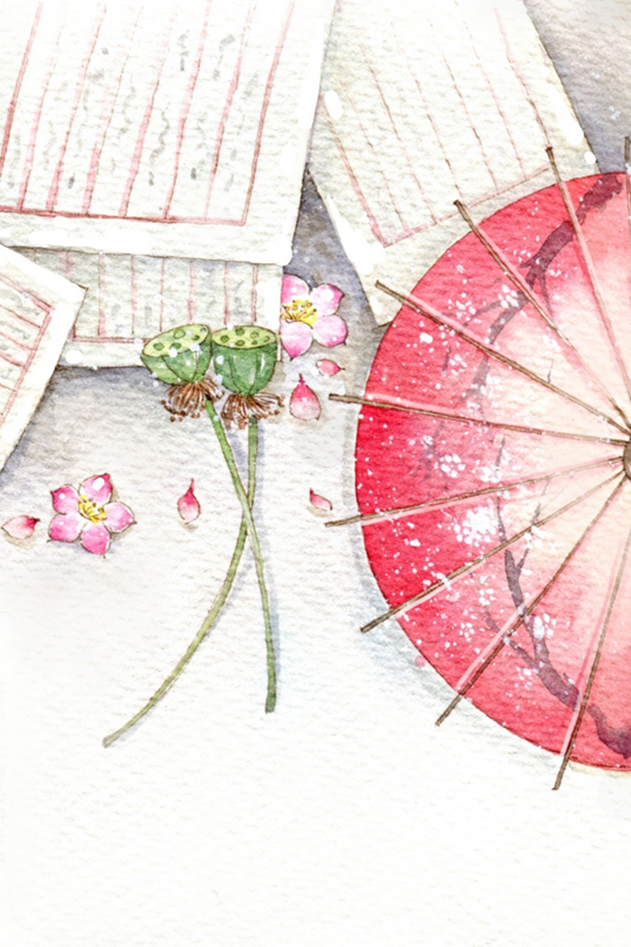 〔 古风水彩 〕作者' 猫耳朵菲菲 