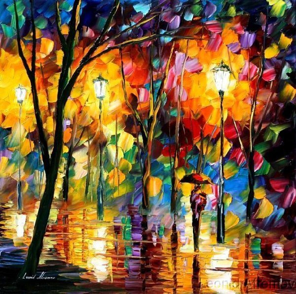 李奥尼德·阿夫列莫夫(leonid afremov 出生于白俄罗斯维捷布斯克市)