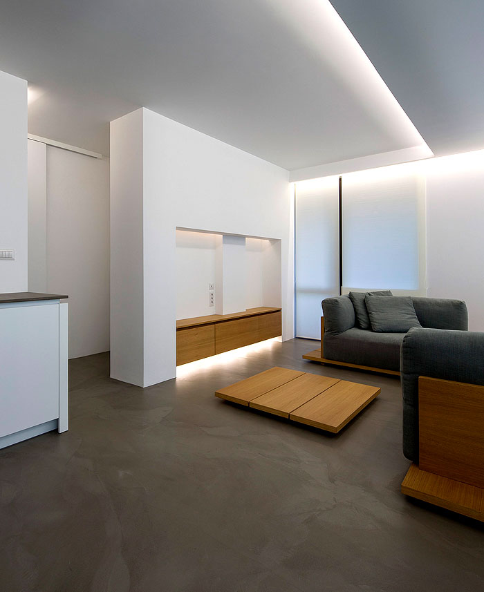 【{当代极简主义风格apartment p住宅设计}】作者:elia nedkov