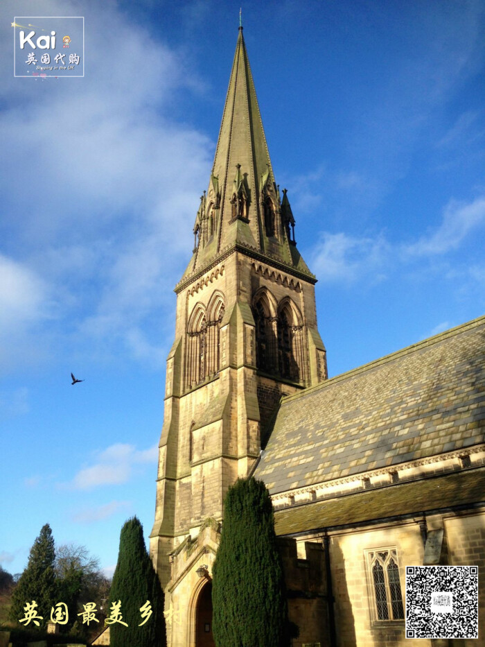 英国最美乡村: 德比郡艾登塞村edensor.